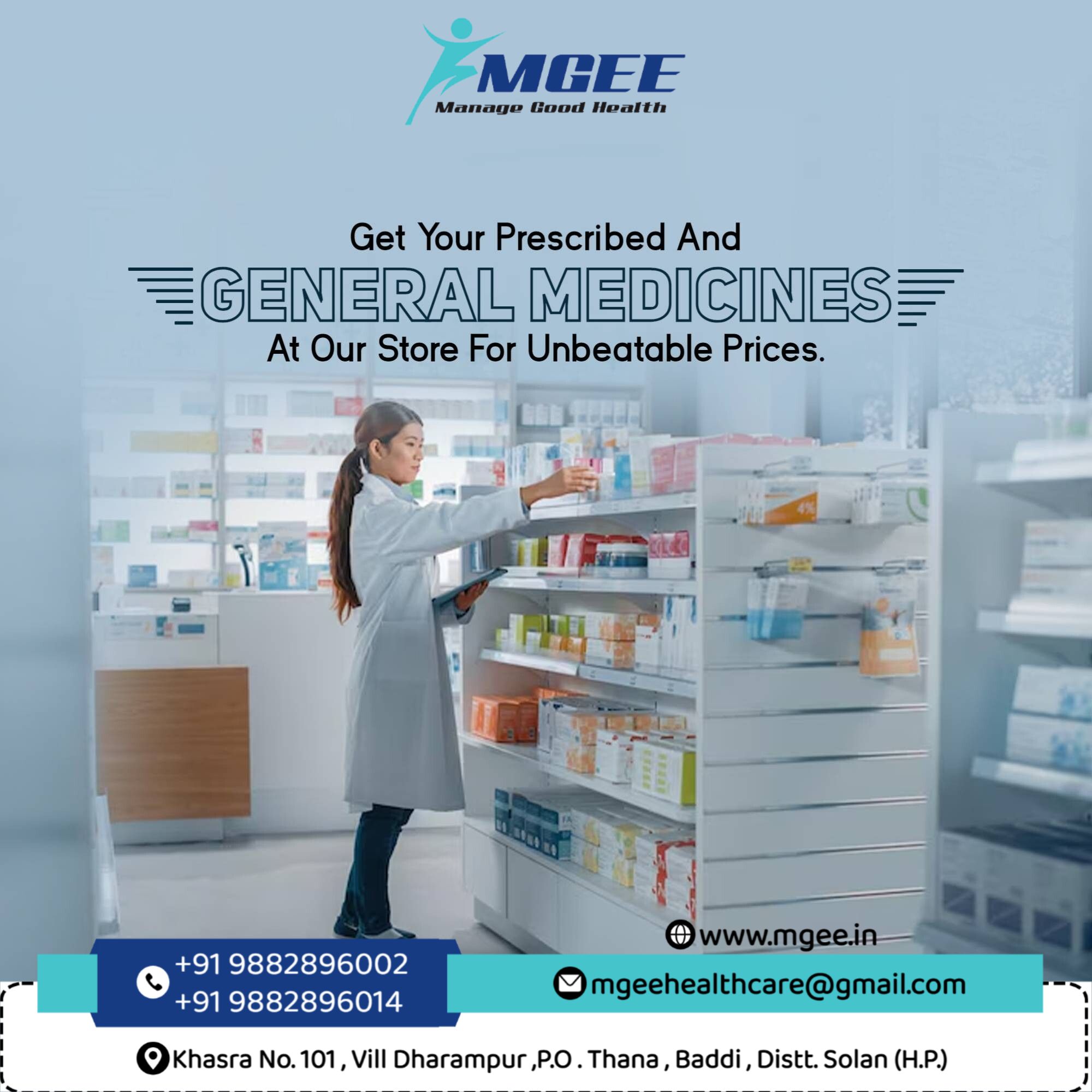 Buy Prescribed  General Medicines at Unbeatable Prices   - Himachal Pradesh - Shimla ID1616457
