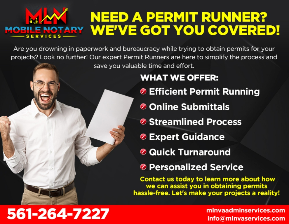Simplify the Permit Process with Our Help - Florida - Boca Raton ID1535453