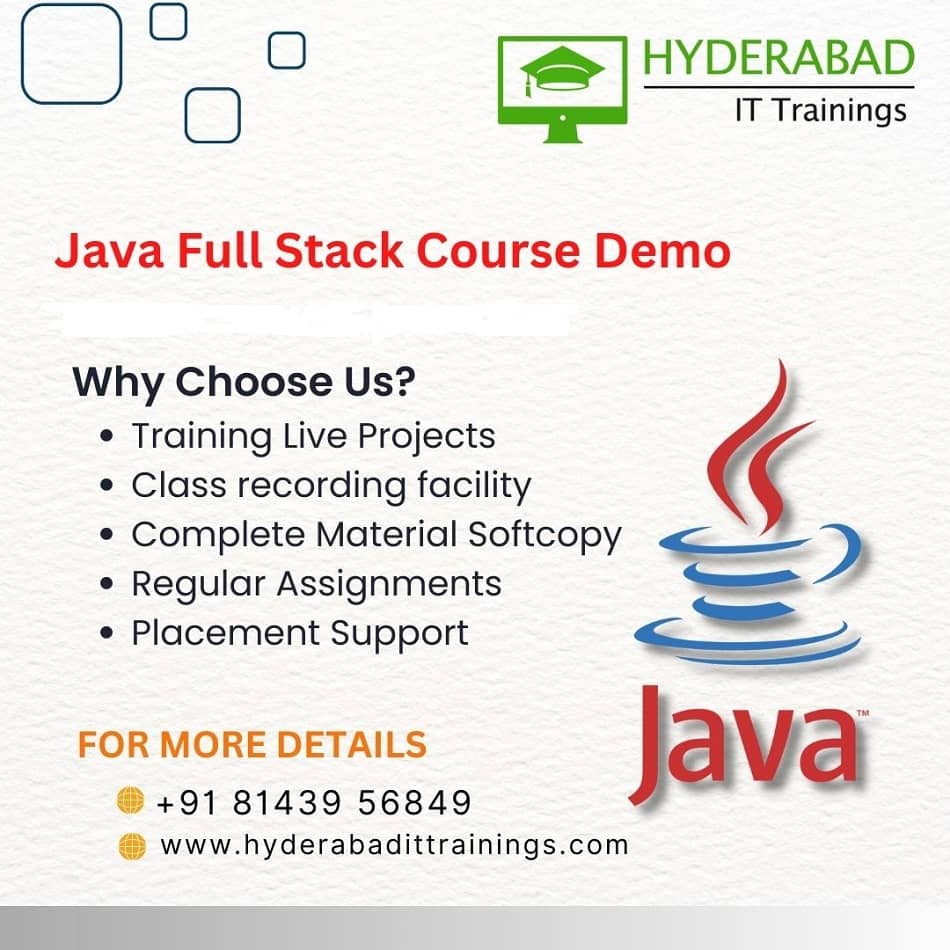 Java Full stack developer course in Hyderabad - Andhra Pradesh - Hyderabad ID1535624