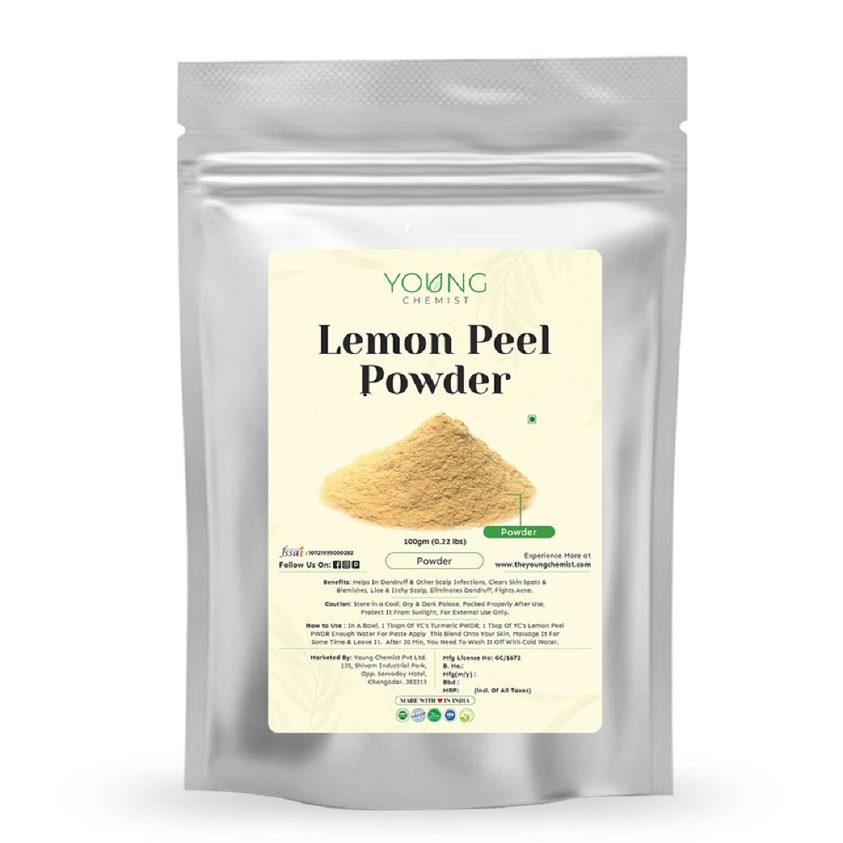 Lemon Peel Powder - Gujarat - Ahmedabad ID1543153