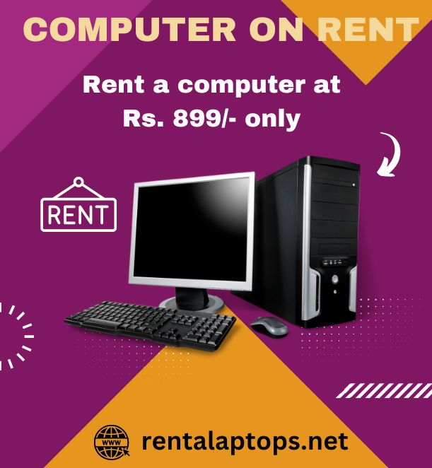  Computer on rent in mumbai ar Rs 899 only  - Maharashtra - Mumbai ID1586036