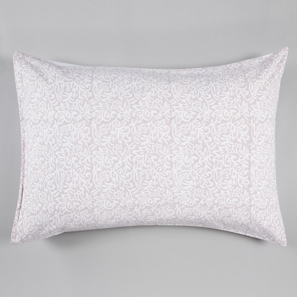 Buy Ananya Jaal Grey Cotton Pillow Cover Set of 2 Online - Rajasthan - Jaipur ID1552431