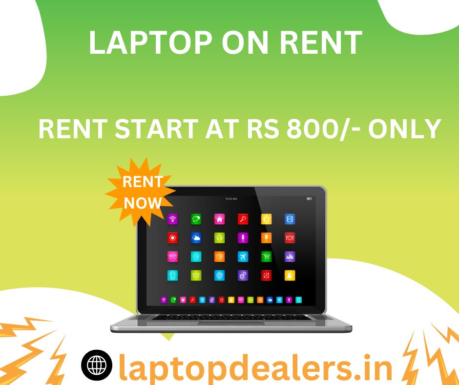 Laptop on rent at Rs 800 only in mumbai - Maharashtra - Mumbai ID1588676