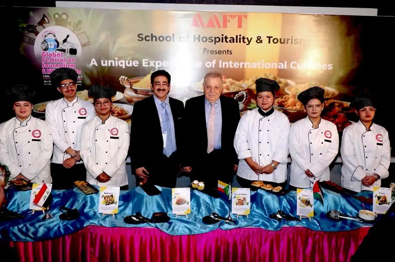 AAFT Showcases the Rich Culinary Heritage of Palestine and I - Uttar Pradesh - Noida ID1597907