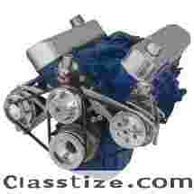 CVF Racing Ford 289-302-351W V-Belt System – Alternator & Power Steering–302-PS-SYSTEM