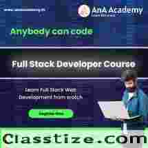 Full stack developer course in madurai - AnA Academy