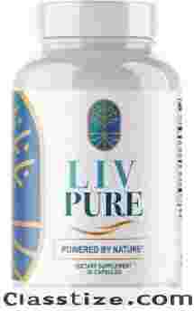 Live Pure Liver Detox Cleanse Supplements,