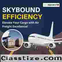 Elevate your business with Zipaworld’s premier air freight forwarding services.