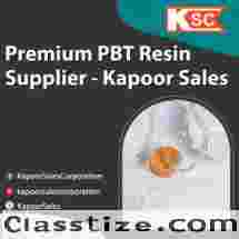 Premium PBT Resin Supplier - Kapoor Sales