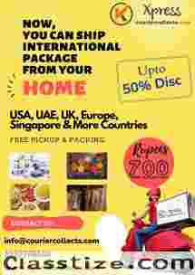 INDIA TO USA COURIER CHAREGS PER KG