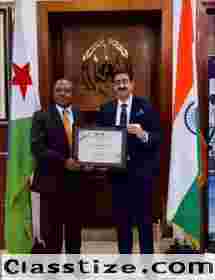 H.E. Isse Abdillahi Assoweh Conferred Patronship of Indo–Djibouti Film and Cultural Forum