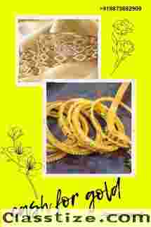 We pay instant cash for your old gold