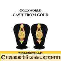 If you want instant cash for your old gold than sell your gold to the GOLDWORLD.