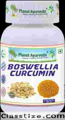 Boswellia Curcumin Capsules for Mobility & Comfort 