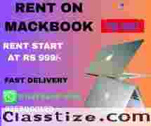 Rent a Macbook on start at rs.999/- 