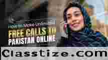 How to Make Unlimited Free Calls to Pakistan Online