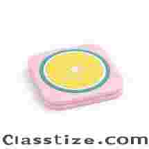 Silicone Drink Coasters – Heat Resistant, Anti-Slip & Waterproof (Set of 2)