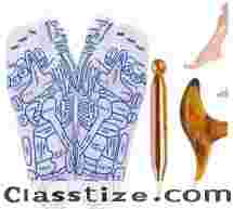 Massage Relieve Tired Feet Socks Acupressure Foot Massager Reflexology Socks Foot Acupoint Massage Tool Physiotherapy Foot Care.