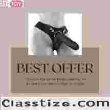 Buy Strap On Dildo | Smooth and Easy to Clean | 18PlusToy