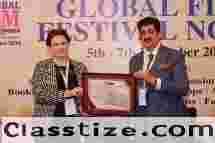 Lithuanian Ambassador Diana Mickeviciene Awarded Patronship of Indo-Lithuania Cultural Forum at 17th GFFN