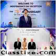 Dr. Sandeep Marwah Attends Israel National Day Celebration, Reaffirms Commitment to Strengthening India-Israel Cultural Relations