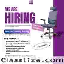 Faculty Required – Teacher Training (Female Only)