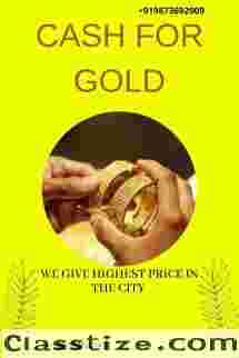 Come with any amount of gold and get instant cash on your gold.
