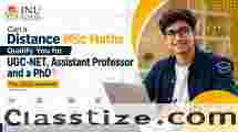 Distance Education for MSc Maths: UGC-NET, Asst Prof & PhD