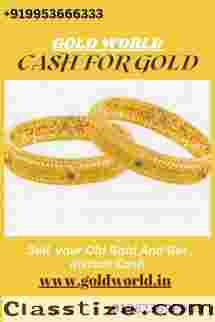  We the GOLDWORLD pay you instant cash for your old gold and highest in DELHI NCR.