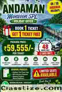   4N/5D  ANDAMAN MONSOON CRUISE HOLIDAYS