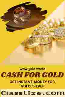 Come with any amount of gold and get instant cash on your gold.