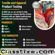 Textiles and Garments Product Testing Lab in Ahmedabad