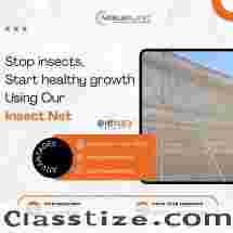 Stop Insects, Boost Healthy Crop Growth with Premium Insect Net