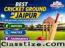 Best Cricket Ground in Mansarovar Jaipur with Pitch, Lights & Facilities