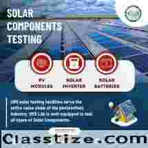 Top Solar Components Testing lab in Muzaffarnagar