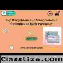 Buy Mifepristone and Misoprostol Kit for Ending an Early Pregnancy