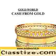 If you want instant cash for your old gold than sell your gold to the GOLDWORLD.
