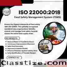 ISO 22000 Certification Services in Chennai