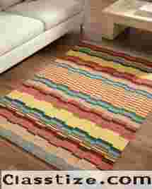 Tessera Wool Dhurrie Rug Online for Stylish Indian Homes