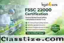 FSSC 22000 Certification Services in India | Fast & Reliable Food Safety Certification