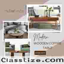 Best Wooden Coffee Tables Online – Premium Solid Wood Designs