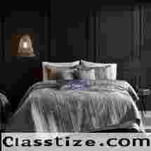 Shop Luxury Mosaic Embroidered Bedding Set Online - Houmn