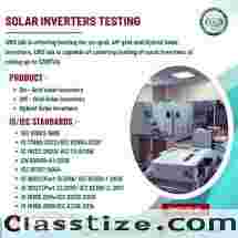 Top SOLAR INVERTERS Testing Services in Noida