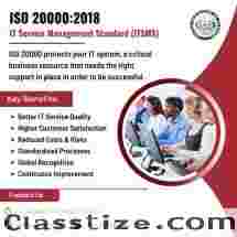 ISO 20000 Certification in Mumbai
