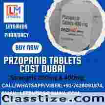 Indian Pazopanib 200mg Tablets Lowest Cost Philippines, Thailand, UAE