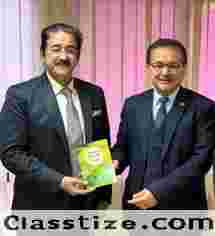 Dr. Sandeep Marwah Meets AARDO Secretary General to Strengthen Afro–Asian Rural Development Cooperation