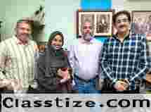 Sandeep Marwah Visits Indira Gandhi Open University International Office in Muscat