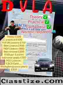 Get your full UK drivers license 