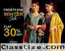 Frosty Fab Winter Sale Flat 30% OFF Online