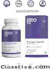 GEO W-Loss Metabolism Booster, Appetite Suppressant Advance Fat Burner, Reduce Bad Cholesterol, Weight Management Capsul